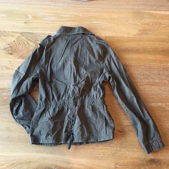 Roxy olive green army jacket - Picture 3 of 3